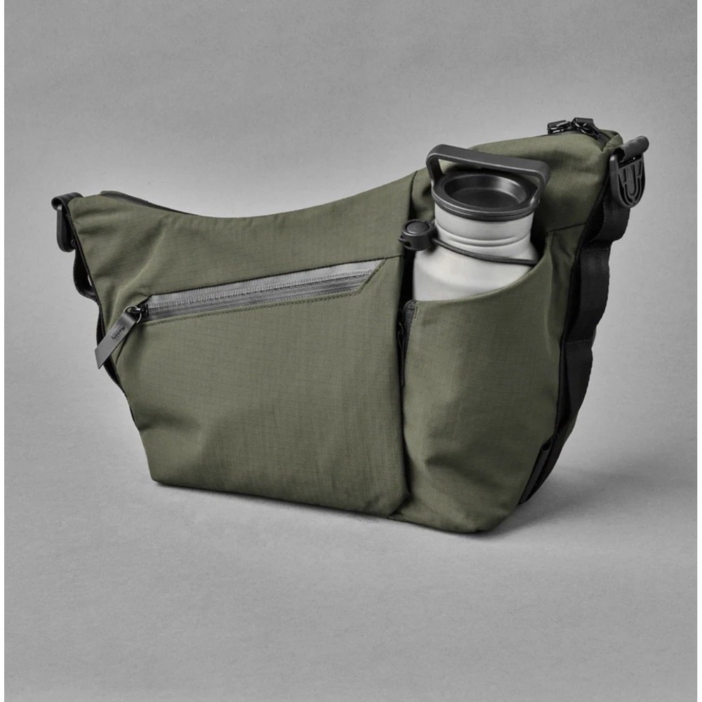 Alpaka Flow Satchel 4L Green Axoflux 210D Ripstop Nylon NWT